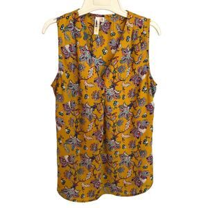 Lara Sleeveless Top Blouse Shirt Size Large Preloved